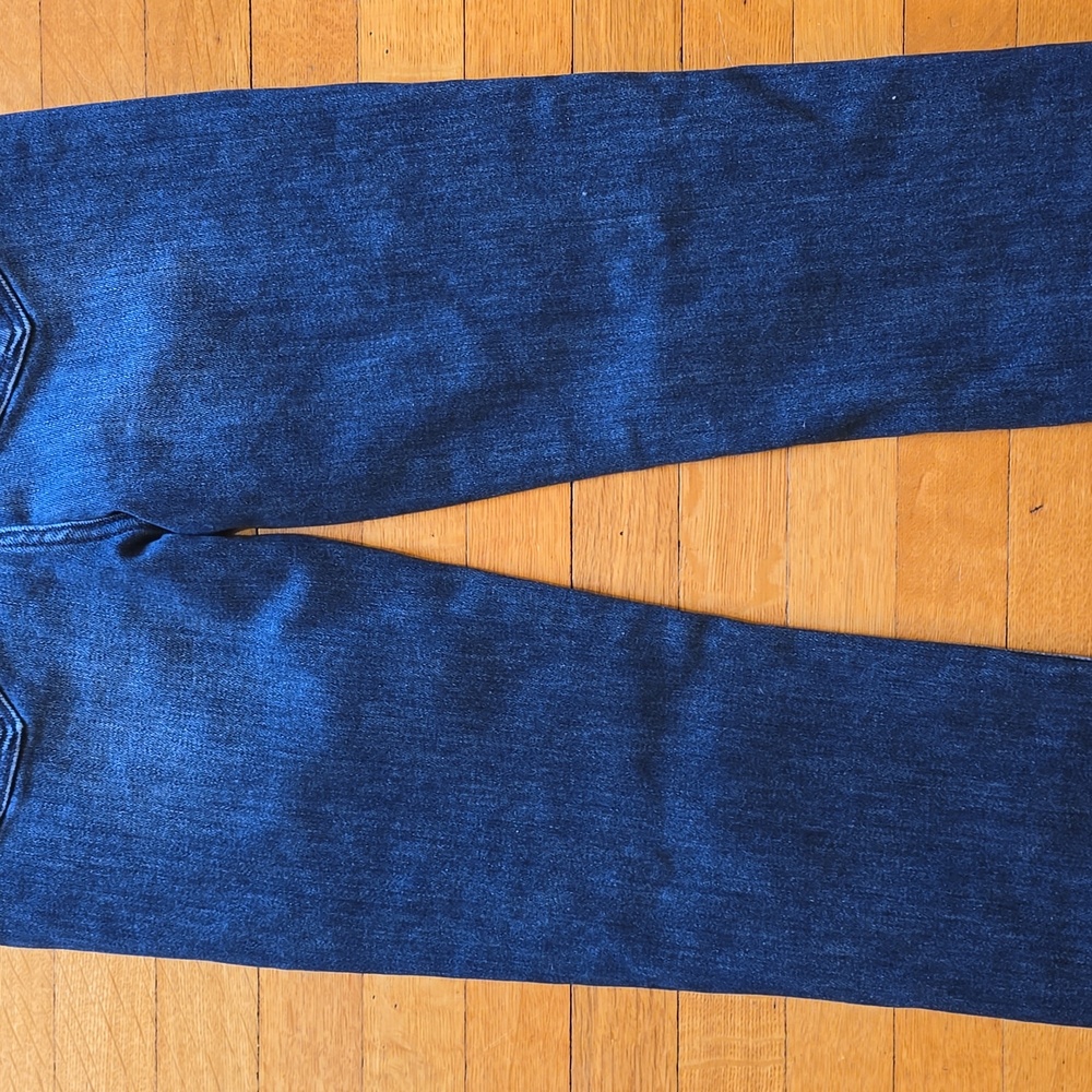 NWT, Pistola, Teagan-Spree, Dark Denim High Rise Front Slit Jeans, Women's 27 - Picture 15 of 16